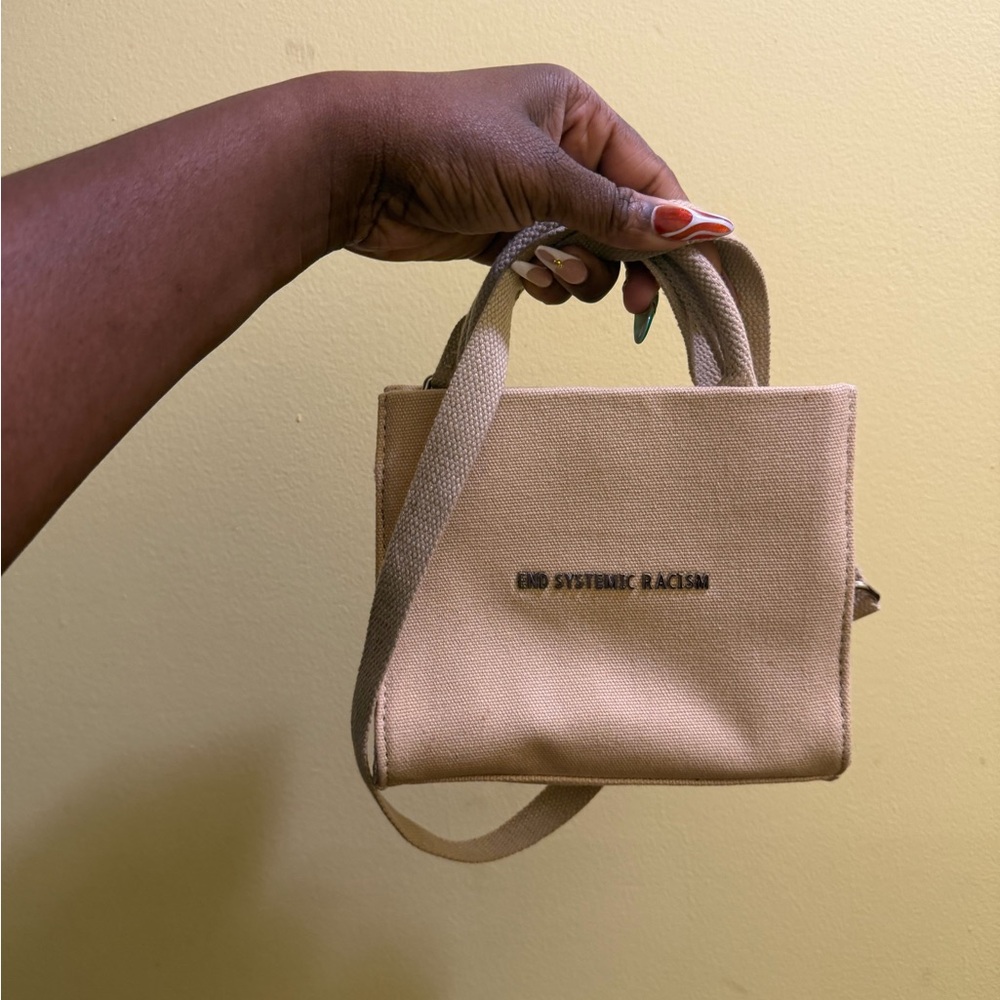 Brandon Blackwood ESR Tan Canvas Tote Bag - Picture 2 of 3